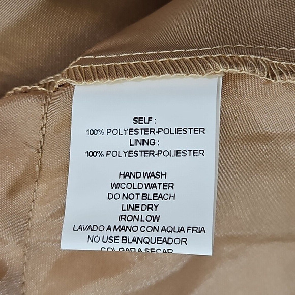 Fab'rik Fiarycore Empire Waist Dress Size Large Fall Colors Bubble Sleeves Y2K - Picture 13 of 14